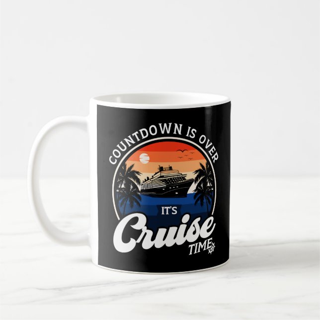 Mug Le Compte À Recompte Est Terminé C'Est Le Temps De (Gauche)