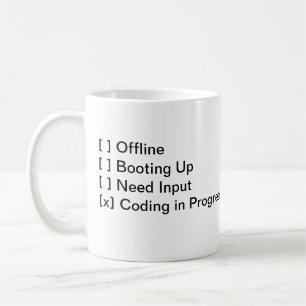 Mug Le compteur de caféine du Coder