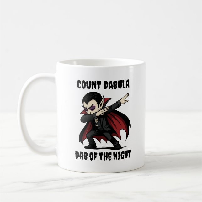 Mug Le comte Dabula dabs pendant la nuit (Gauche)