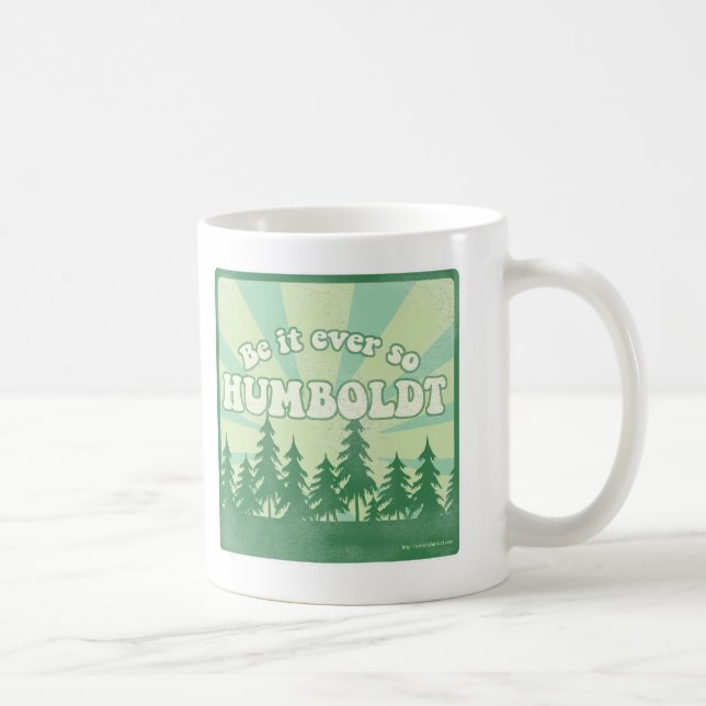 Mug Le comté de Humboldt drôle (Droite)