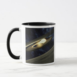 Mug Le concept de l'artiste montrant un morceau de