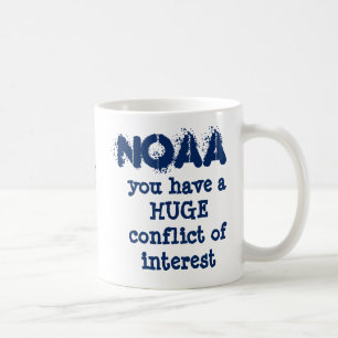 Mug Le conflit d'intérêt de NOAA par RoseWrites