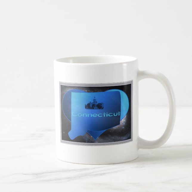 Mug Le Connecticut à la maison (Droite)
