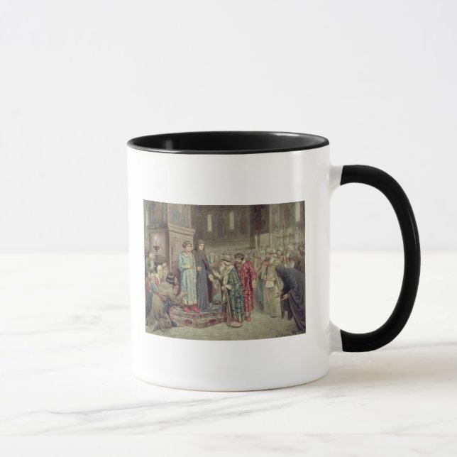 Mug Le Conseil appelle Michael F. Romanov au (Droite)