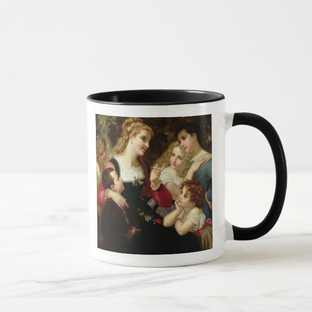 Mug Le conteur, 1874 (huile sur la toile) (Droite)