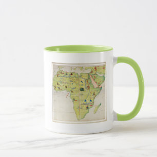 Mug Le continent de l'Afrique