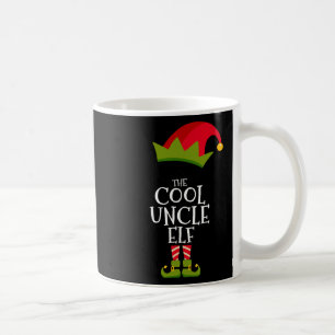 Mug Le Cool Oncle Elf Correspondant Famille Groupe Cad