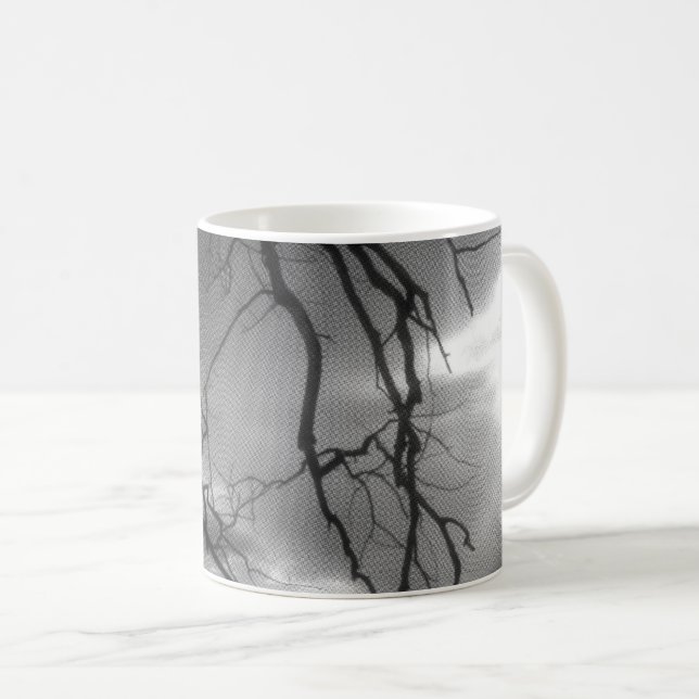 Mug Le Corbeau - Jamais plus Arbre des faisceaux de so (Devant droit)