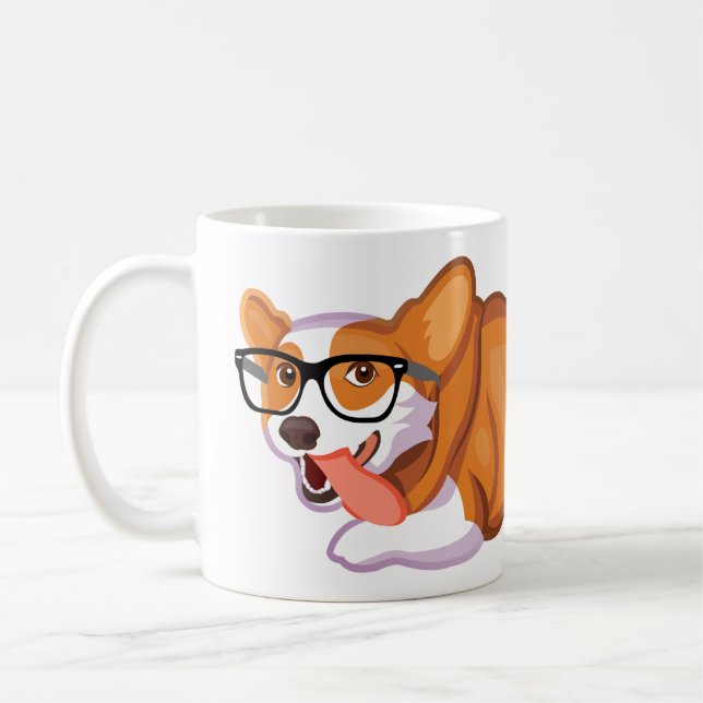 Mug Le corgi Sploot (Gauche)