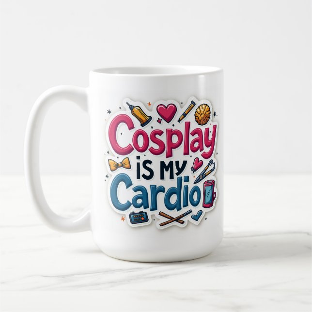 Mug Le Cosplay Est Mon Cardio (Gauche)