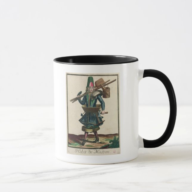 Mug Le costume du maçon (Droite)