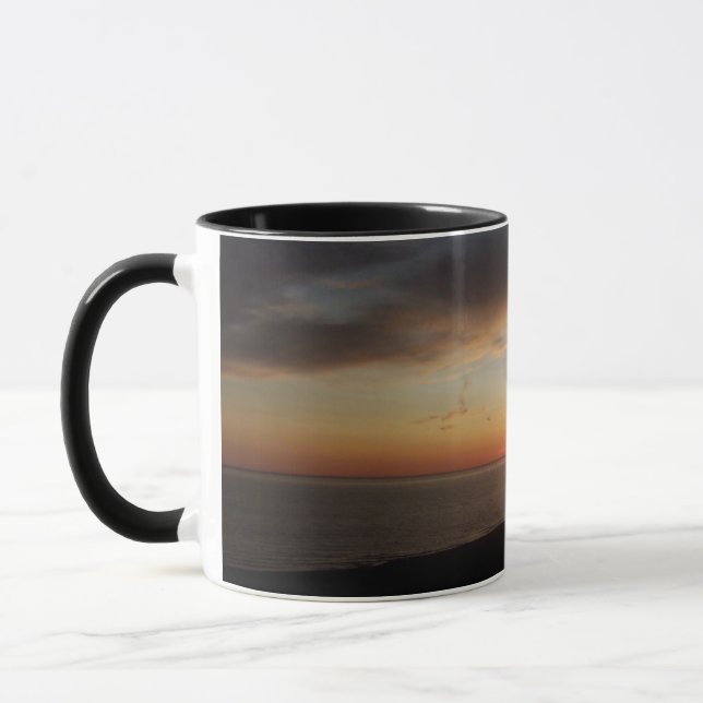 Mug Le coucher du soleil du lac Michigan (Gauche)