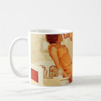 Mug Le couple Hipster : café vintage branché.