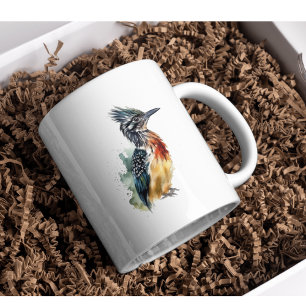 Mug Le Coureur Peint, Géocoucou Aquarelle