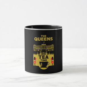 Mug Le couronnement royal du thé des reines