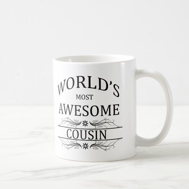 Mug Le cousin le plus impressionnant du monde (Droite)