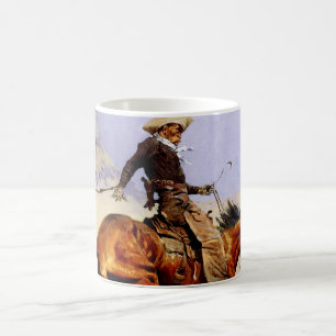 Mug Le cowboy de Remington, Armée de cavalerie Vintage