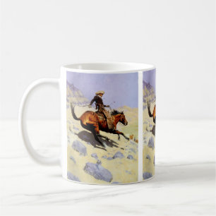 Mug Le Cowboy par Remington, Cavalerie Militaire Vinta