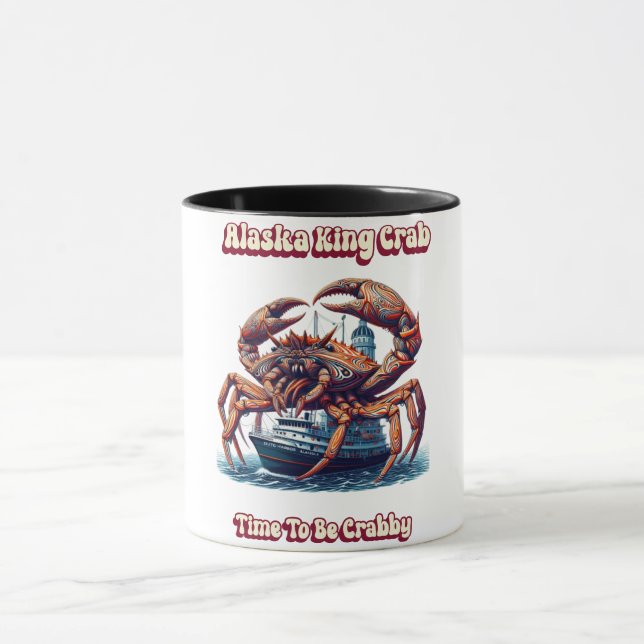 Mug Le Crabe du roi de l'Alaska (Centre)