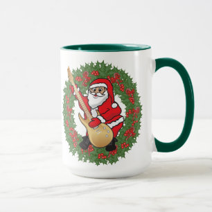 Mug Le crâne de Rockin' Père Noël