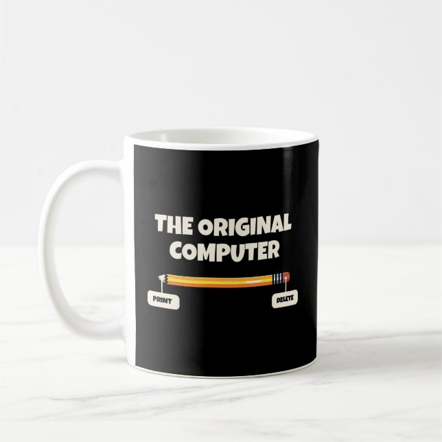 Mug Le crayon du programmeur informatique d'origine (Gauche)
