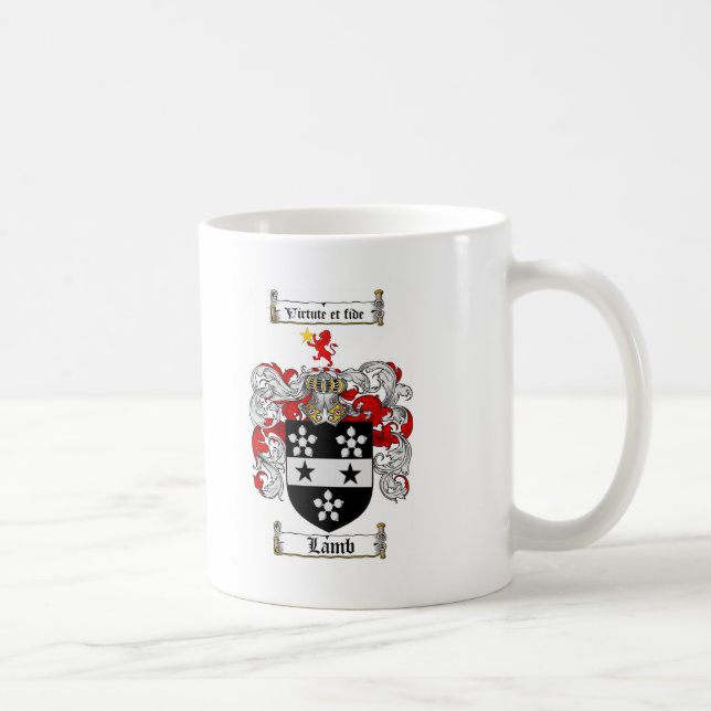 MUG LE CREST DE FAMILLE D'AGNEAU - MANTEAU D'AGNEAU (Droite)