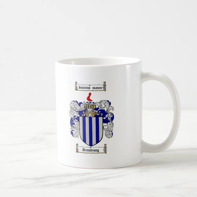 MUG LE CREST DE FAMILLE D'ARMSTRONG - MANTEAU (Droite)
