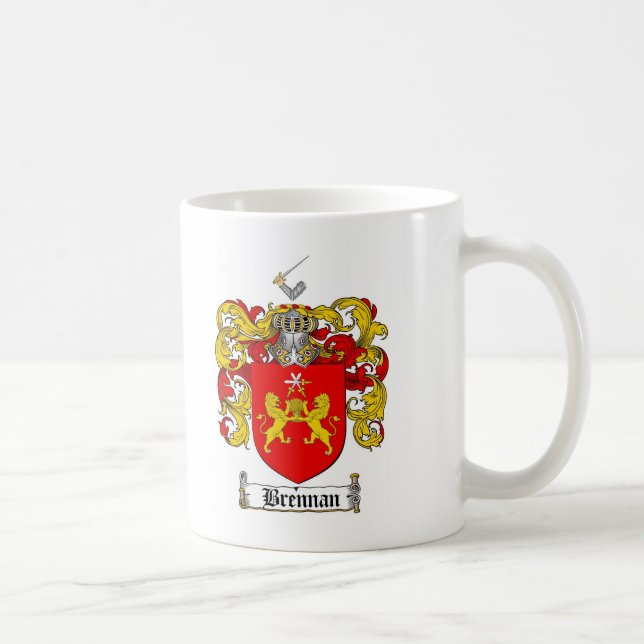 MUG LE CREST DE FAMILLE DE BRENNAN - MANTEAU DE (Droite)