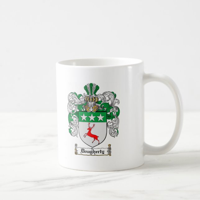 MUG LE CREST DE FAMILLE DE DOUGHERTY - MANTEAU DE (Droite)