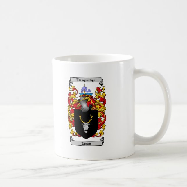 MUG LE CREST DE FAMILLE DE HORTON - MANTEAU DE HORTON (Droite)