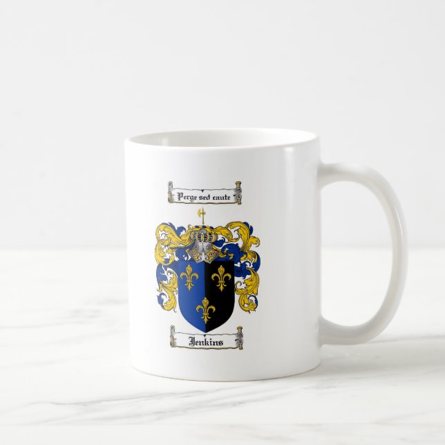 MUG LE CREST DE FAMILLE DE JENKINS - MANTEAU DE (Droite)