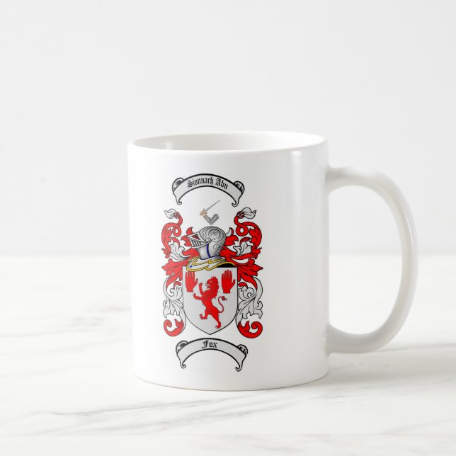 MUG LE CREST DE FAMILLE DE RENARD - MANTEAU DE RENARD (Droite)