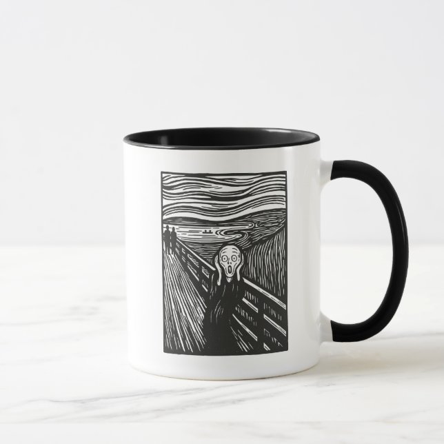 Mug Le cri d'Edvard Munch (Droite)