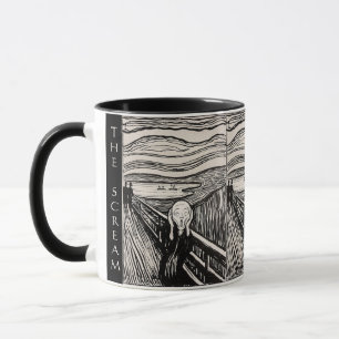 Mug Le Cri – Edvard Munch – Texte personnalisé