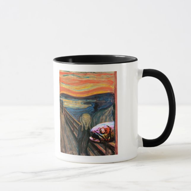 Mug Le cri perçant (avec Coelacanth) (Droite)