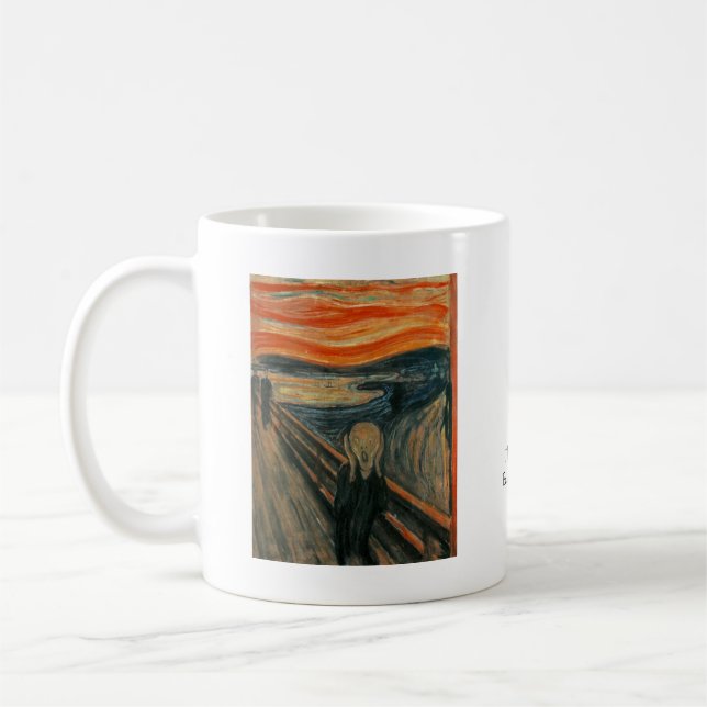 Mug Le cri perçant par Edvard Munch (Gauche)