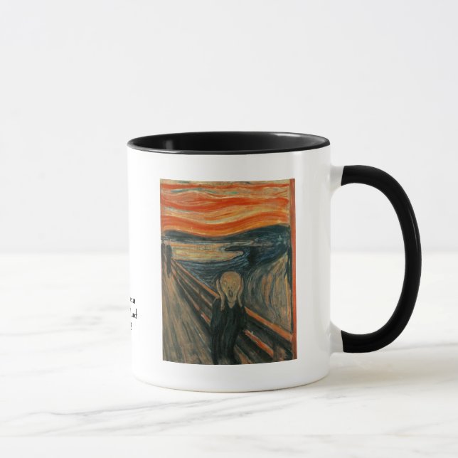 Mug Le cri perçant par Edvard Munch (Droite)
