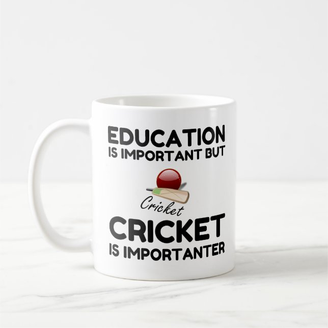 MUG LE CRIQUET EST IMPORTANT (Gauche)