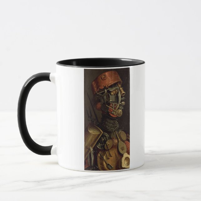 Mug Le cuisinier (huile sur le panneau) (Gauche)