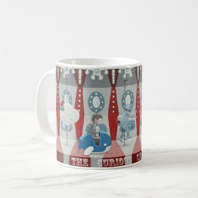 Mug Le curieux carrousel (Devant gauche)