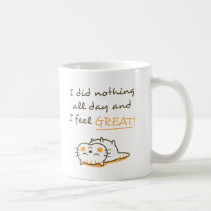 Mug Le Cute Kitty Cat Ne Fait Rien D'Amusant