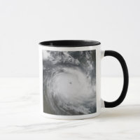 Le cyclone Monica dans l'océan Pacifique Sud