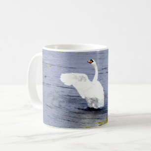 Mug Le Cygne Mute Aime Se Baigner.