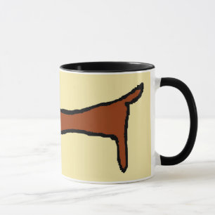 Mug Le Dachshund Brown