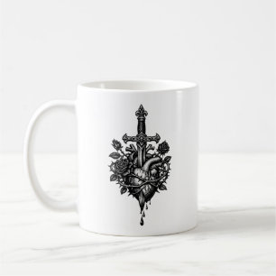 Mug Le Dague d'Épines - Gravure Romantique Gothique