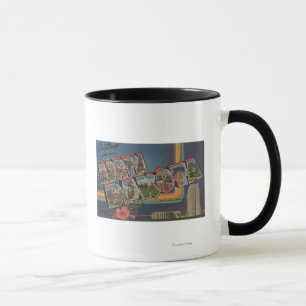 Mug Le Dakota du Nord (capitale de l'État/fleur)
