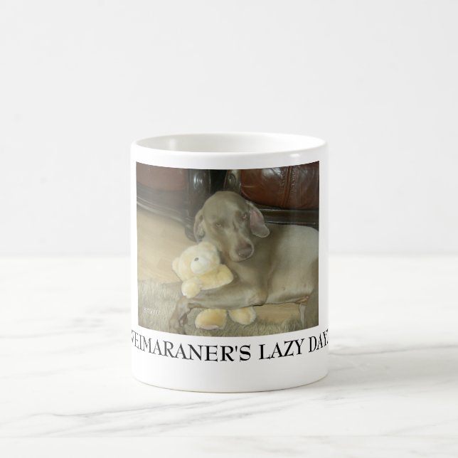 MUG LE DAYZ PARESSEUX DE WEIMARANER (Centre)