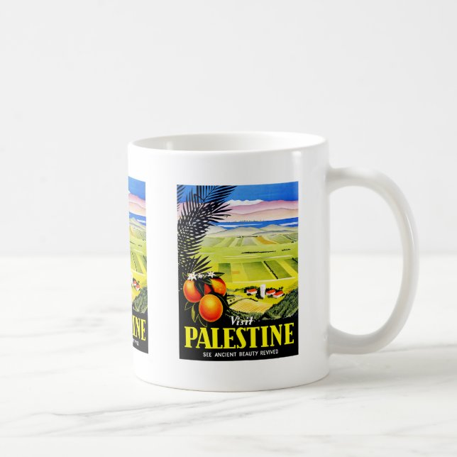 Mug Le ~ de la Palestine de visite voient la beauté (Droite)