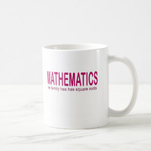 Mug Le _de mathématiques mon arbre généalogique a l