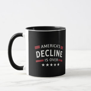 Mug Le déclin de l'Amérique est au-dessus de l'âge d'o